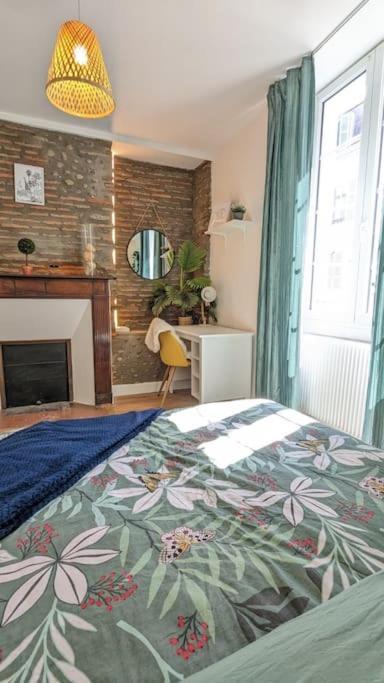 Cosy Queen -3Ch- Centre Ville & Parking Privee - Wifi Haut Debit Pau Buitenkant foto